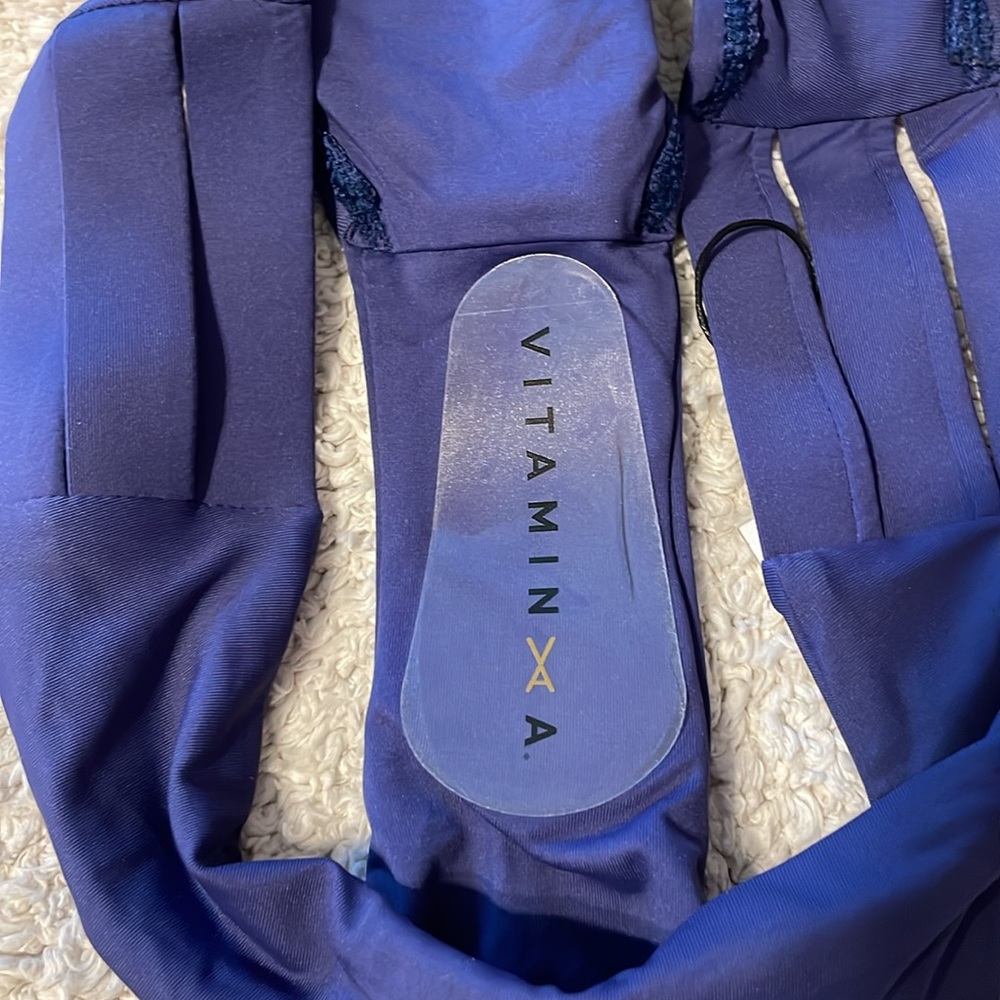 NWT Vitamin A EcoLux Bikini in Deep Blue - Size 10/L - Picture 6 of 8